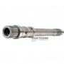 Input shaft (with new bushing) DODGE CHRYSLER 62TE 68004290AA - shaft length 221.50 mm, 21 splines (outer Ø19 mm) / 31 splines (outer Ø 25.05 mm)