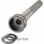 Output shaft ZF 4HP22, 4HP24 - overall length 233 mm, 25 splines (outer Ø 27.35 mm)