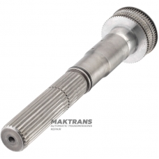 Output shaft ZF 4HP22, 4HP24 - overall length 233 mm, 25 splines (outer Ø 27.35 mm)