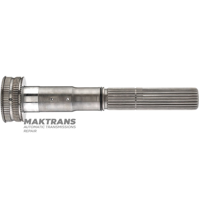Output shaft ZF 4HP22, 4HP24 - overall length 233 mm, 25 splines (outer Ø 27.35 mm)