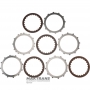 Drum Intermediate, Overrun, Reverse Clutch ZF 4HP22, 4HP24 — 1043417065, 1043417041 (Friction discs Intermediate, Overrun Clutch — 24 teeth, Reverse Clutch — 48 teeth)