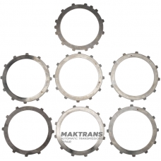 Steel Wheel Set DIRECT (B) Clutch ZF 4HP22, 4HP24 - 24231209825, 1043302021, 5 Steel Wheels (Thickness 1.80mm)