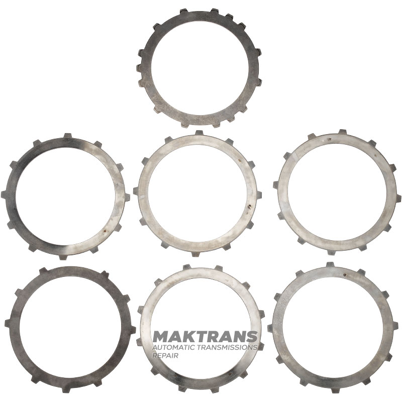 Steel Wheel Set DIRECT (B) Clutch ZF 4HP22, 4HP24 - 24231209825, 1043302021, 5 Steel Wheels (Thickness 1.80mm)