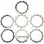 Steel Wheel Set DIRECT (B) Clutch ZF 4HP22, 4HP24 - 24231209825, 1043302021, 5 Steel Wheels (Thickness 1.80mm)
