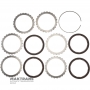 Set of steel and friction discs LOW / REVERSE Clutch ZF 4HP22, ZF 4HP24, ZF 4HP24A - 4 friction discs (total thickness 18.50 mm)