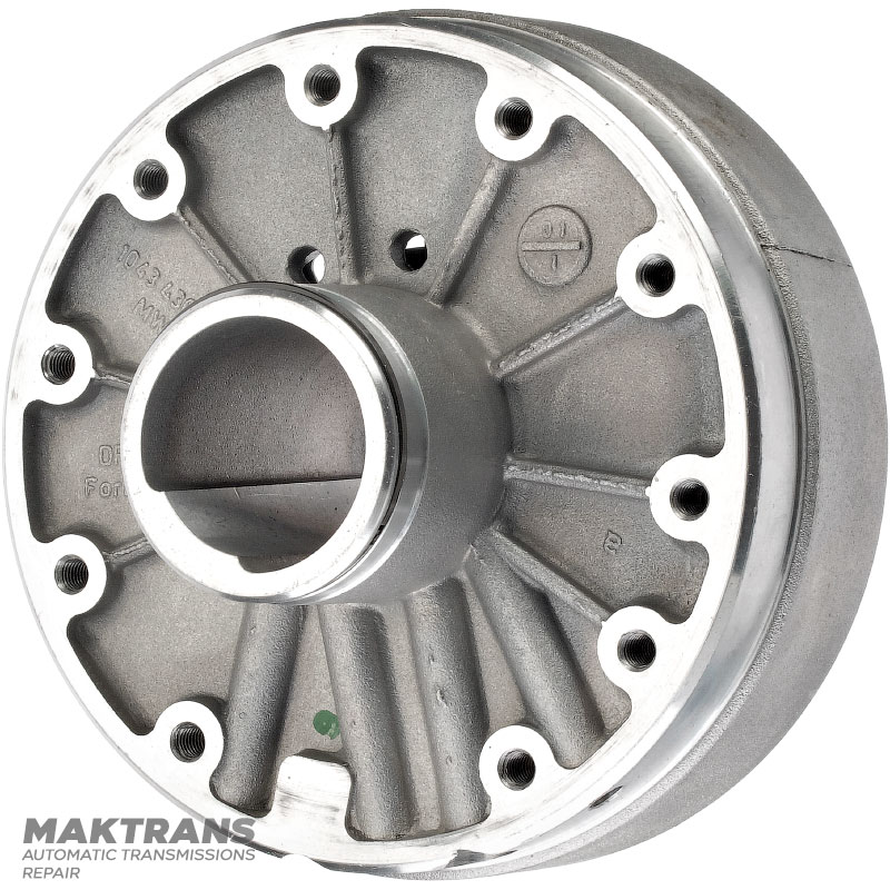 Drum OVERDRIVE Clutch ZF 4HP22, 4HP24 — 1043430098 (empty, without discs, for a pack of 4 friction discs)