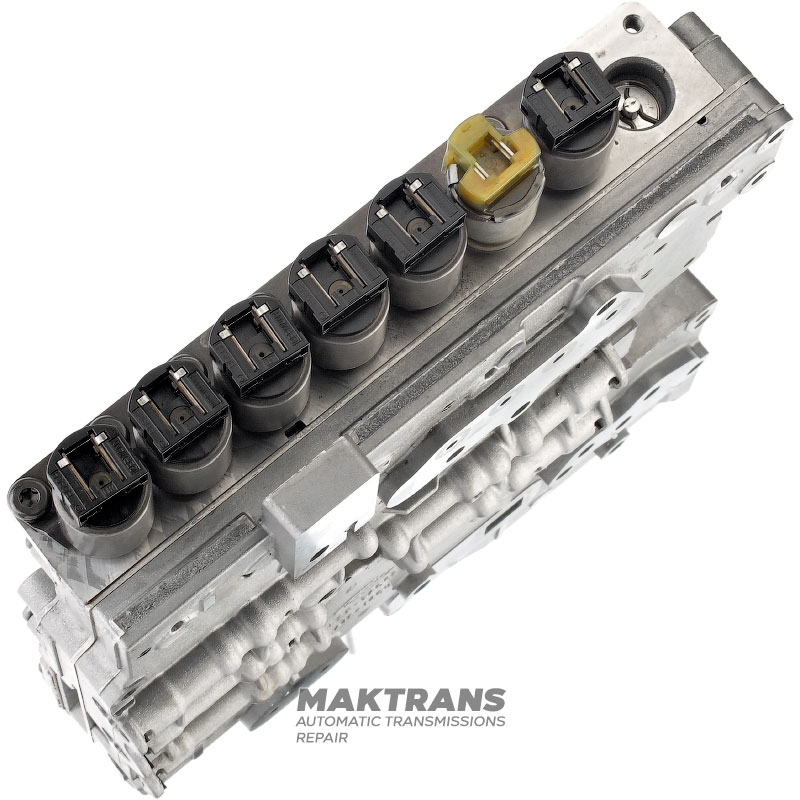 Valve body complete with solenoids (not restored) FORD 6R60, 6R75, 6R80 — separator plate 6L2P-7Z490-FB
