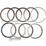 Drum A Clutch / Front Planetary Gear (4 Pinions) FORD 6R60 6R75 6R80 - 3 Friction Discs (Total Kit Thickness 16.90mm)