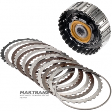 Drum A Clutch / Front Planetary Gear (4 Pinions) FORD 6R60 6R75 6R80 - 5 Friction Discs (Total Kit Thickness 26mm)