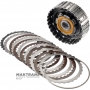 Drum A Clutch / Front Planetary Gear (4 Pinions) FORD 6R60 6R75 6R80 - 5 Friction Discs (Total Kit Thickness 26mm)