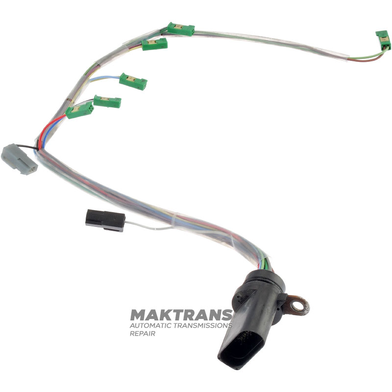 Wiring of hydraulic unit AISIN WARNER TR-60SN, VAG 09D — 14 pins