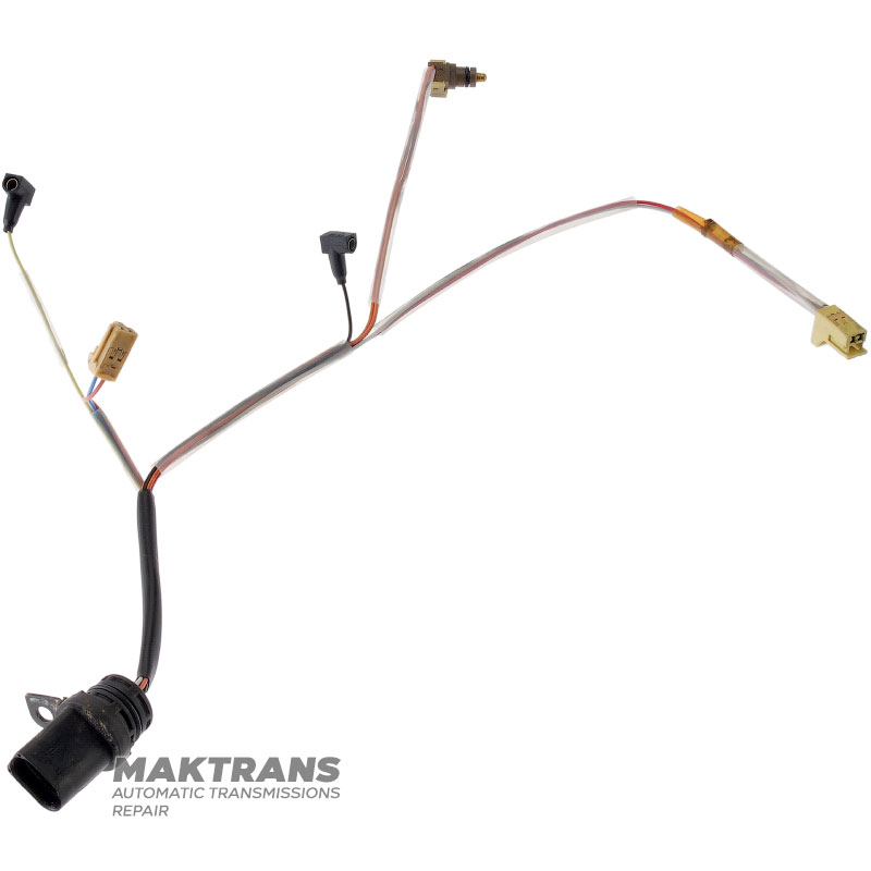 Wiring for hydraulic unit AISIN WARNER TR-60SN, VAG 09D — 8 pins (temperature sensor, two connectors for pressure sensors), 95532536301, 09D927363D