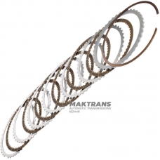 C1 Clutch Aisin Warner TG-81SC Steel and Friction Disc Set - 6 Friction Discs (Total Set Thickness 24.70mm)