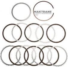 C1 Clutch Aisin Warner TG-81SC Steel and Friction Disc Set - 6 Friction Discs (Total Set Thickness 24.70mm)