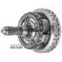 Planetary gear No.4, D Clutch drum (with new rubberized piston), output shaft AUDI ZF 8HP65A - 4 satellites, 35 teeth on the satellite