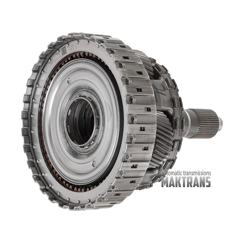Planetary gear No.4, D Clutch drum (with new rubberized piston), output shaft AUDI ZF 8HP65A - 4 satellites, 35 teeth on the satellite