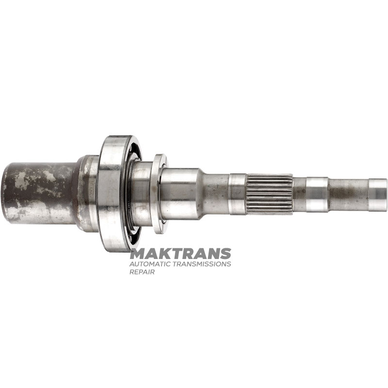 Input shaft (with internal splines) of the DCS transfer case - SP01047, A2512801400, A2512803200, 68071842AA, 68087891AA