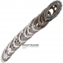 BorgWarner BW4440 Steel and Friction Plate Kit - 9 Friction Plates (Total Kit Thickness 29.90mm), CHRYSLER 300 V6 3.6L, 845RFE Transmission