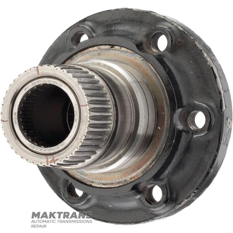 Rear flange of transfer case DODGE, JEEP DHY ITC / Mercedes-Benz DCS — 68087458AA (6 mounting holes, between hole centers 40.75 mm, 41 splines (ext. Ø 44.25 mm))
