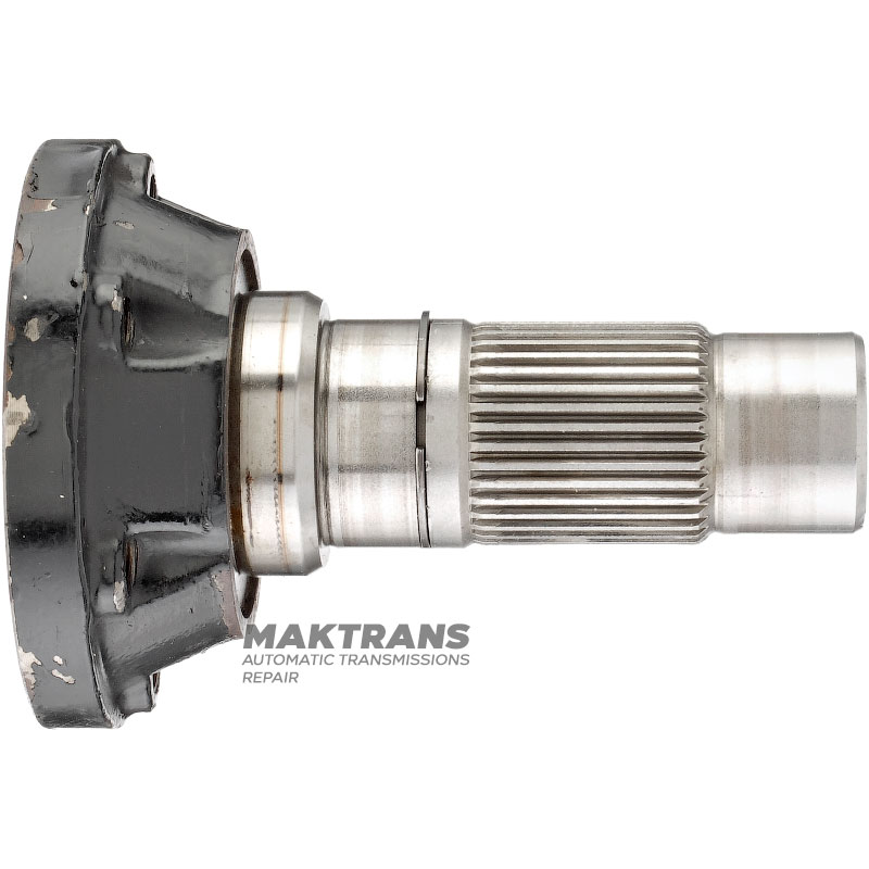 Front flange DODGE, JEEP DHY ITC / Mercedes-Benz DCS — 68071845AA (6 mounting holes (internal Ø 8.50 mm), between hole centers 40.60 mm, 36 splines (external Ø 39 mm))
