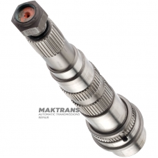 Input/output shaft (splines worn, shaft needs restoration) transfer case BorgWarner BW4477 - 19256369 (Cadillac CTS (2008-2010), with 6L50 Transmission)