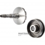 Driven pulley (for traction chain) JATCO CVT JF017E - 24 teeth on gear (ext.Ø 65 mm), used, surfaces in good condition