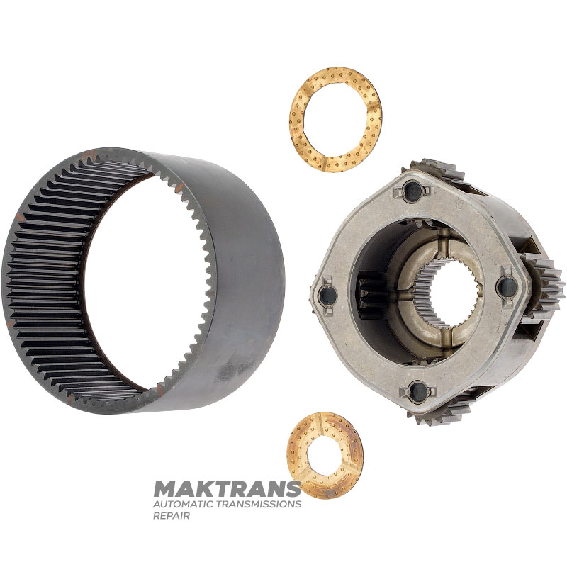 BorgWarner BW4404 Transfer Case Planetary Gear - 4 Pinions (16 Teeth, Outer Diameter 34.65mm), F77A-7A195-VA, 44-04-000-005 (95-01 Ford Explorer)