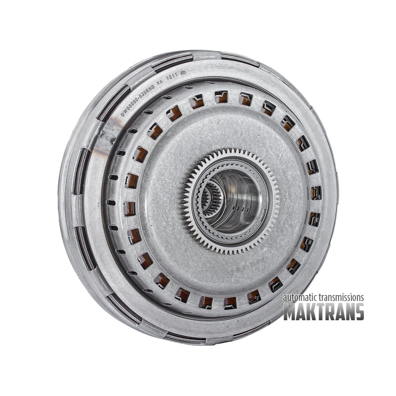 Double wet clutch, complete (reconditioned and balanced, tested on the car) 6DCT450 MPS6, Powershift - for PETROL engines only