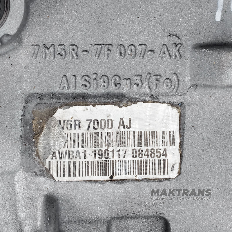 Repaired and road-tested POWERSHIFT FORD 6DCT450 MPS6, FWD, DIESEL — AV9R-7000-AJ, (FORD GALAXY, MONDEO, S-MAX 2.0 TDCI 2010-2015).soft starting and no clunking noise N-D-N
