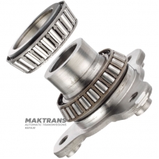 Front flange of the angular editor (transfer case) VAG DSG 02E DQ250 — 0CN409273 (30 splines, 3 mounting holes (internal Ø 8.40 mm, between centers 91.50 mm))