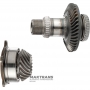 A set of hypoid gears for the angular reduction gear (transfer case) TOYOTA UB80F — 4120152010, 3625042030, 4131942011, 18 / 41 teeth, 44 splines on the input shaft (ext. Ø 45.30 mm)