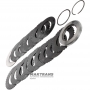C1 Clutch ALLISON 1000 Steel and Friction Disc Set - 8/8 Single Sided Friction Discs, Total Set Thickness 42.60mm