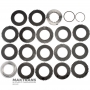 C1 Clutch ALLISON 1000 Steel and Friction Disc Set - 8/8 Single Sided Friction Discs, Total Set Thickness 42.60mm