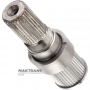 Output shaft ALLISON 1000, 2000 Series - length 168 mm, 29 splines (ext. 37.35 mm), 41 splines (ext. Ø 52.10 mm)