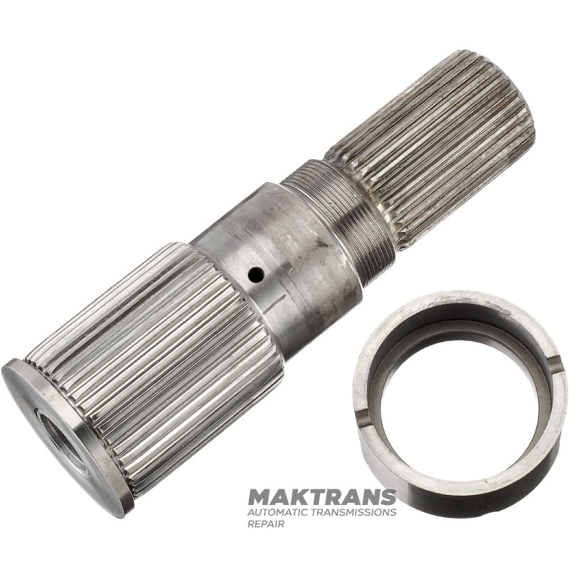 Output shaft ALLISON 1000, 2000 Series - length 168 mm, 29 splines (ext. 37.35 mm), 41 splines (ext. Ø 52.10 mm)