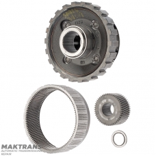 Rear planetary gear ALLISON 1000 - sun gear 49 teeth (for bearing 43.50 mm), 4 satellites (27 teeth, external Ø 43.60 mm), 29541008, 24279272, 29539512, 29540500