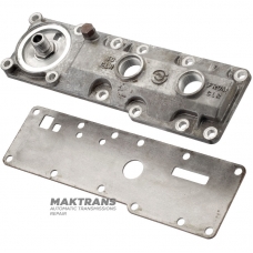 ALLISON 2000, 2400 Front Housing Adapter Plate - 29536297, for connecting an external filter and cooling