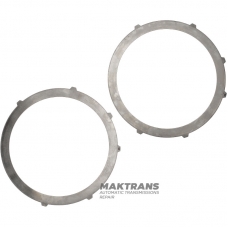 Set of steel wheels FORD E4OD, 4R100 — E9TZ7B442A, E9TZ-7B442-A, 2 steel wheels (thickness 2.05 mm, inner Ø 190 mm, 6 teeth)