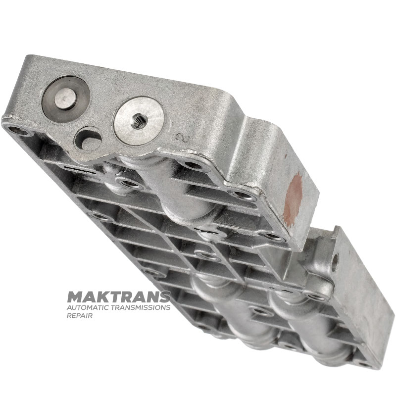 Hydraulic accumulator block FORD E4OD, 4R100 - E9TP-7G393-CE, RF-E9TP-7G393-CE (1989-1995)