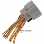 Connector with external wiring wires for connecting the wiring of the hydraulic unit ALLISON 1000, 2000, 2400 - (28 pins, 18 wires)