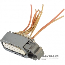 Connector with external wiring wires for connecting the selector position sensor ALLISON 1000, 2000, 2400 - (12 pins, 9 wires)