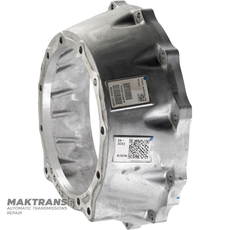 Front housing AISIN WARNER A466ND / NISSAN RE6R01A — 31020EZ01D, 345010-34050, NISSAN TITAN A61, 5.0L DIESEL 4X4
