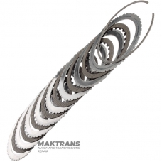 C2 Clutch ALLISON 1000, 2000, 2400 Steel and Friction Disc Set - 29538469, 29530315, 7 Friction Discs (Total Set Thickness 30.75mm)