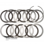 C2 Clutch ALLISON 1000, 2000, 2400 Steel and Friction Disc Set - 29538469, 29530315, 7 Friction Discs (Total Set Thickness 30.75mm)