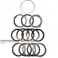 Steel and friction disc set C3 (3-5-R) Clutch ALLISON 1000, 2000, 2400 - 6 friction discs (total thickness of the set 36.60 mm), 29542192, 29546701, 29531049, 29535648