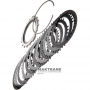 Steel and friction disc set C3 (3-5-R) Clutch ALLISON 1000, 2000, 2400 - 6 friction discs (total thickness of the set 36.60 mm), 29542192, 29546701, 29531049, 29535648
