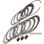 Steel and friction disc set C3 (3-5-R) Clutch ALLISON 1000, 2000, 2400 - 5 friction discs (total thickness of the set 37.15 mm), 29542192, 29546701, 29531049, 29535648