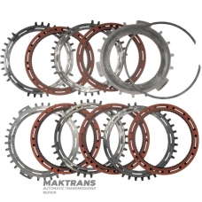 Steel and friction disc set C3 (3-5-R) Clutch ALLISON 1000, 2000, 2400 - 5 friction discs (total thickness of the set 37.15 mm), 29542192, 29546701, 29531049, 29535648