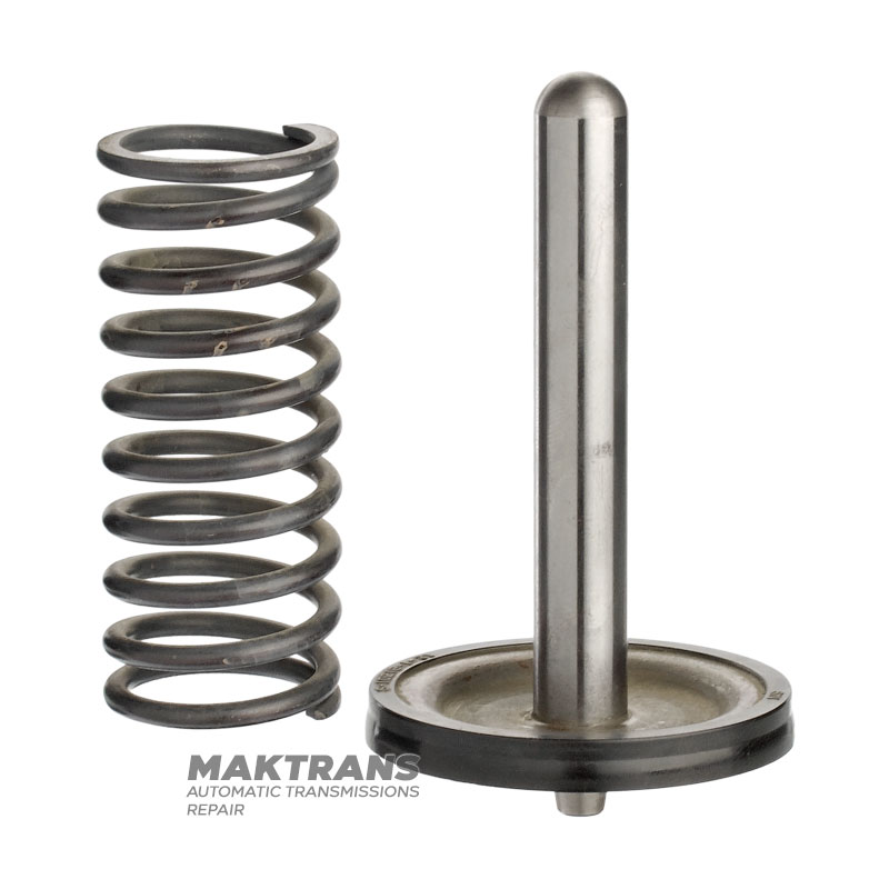 FORD E4OD piston, 4R100 — (length 56.95 mm, outer Ø of rod 11 mm, piston diameter 49.95 mm)