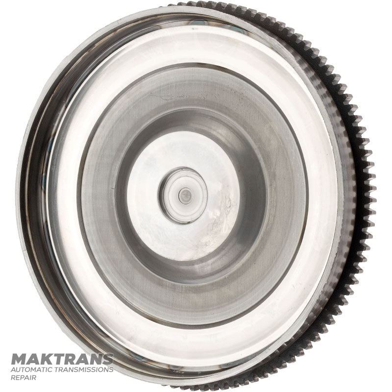 Front cover of torque converter Hyundai / KIA A6GF1, A6MF, A6MF2 — 106 teeth on the crown (ext.Ø 271.05 mm), marking of torque converter SO